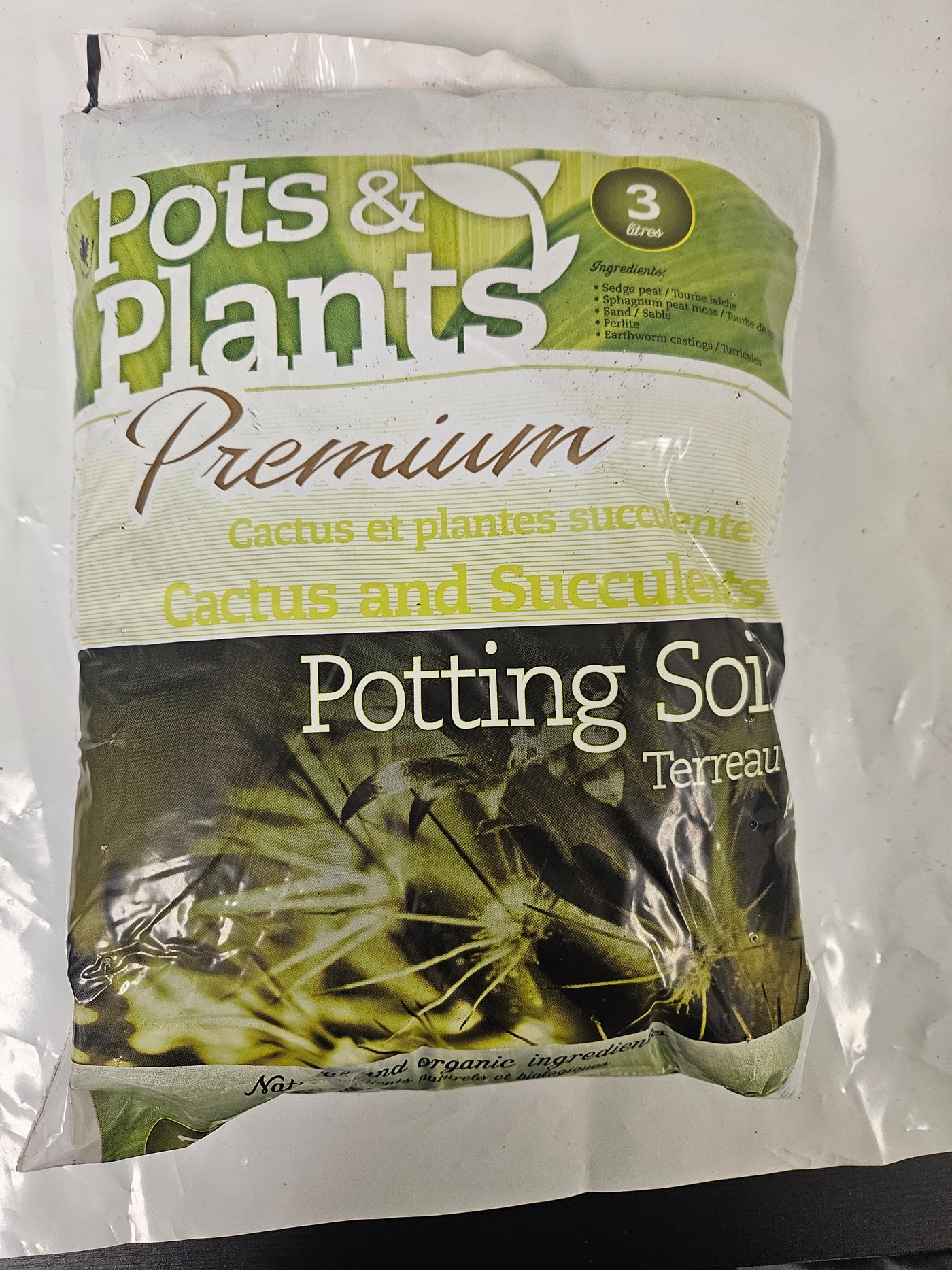 hydro potting mix Pots & Plants Cactus And Succulents Potting Soil 3L – Hydro-Lite Hydroponics