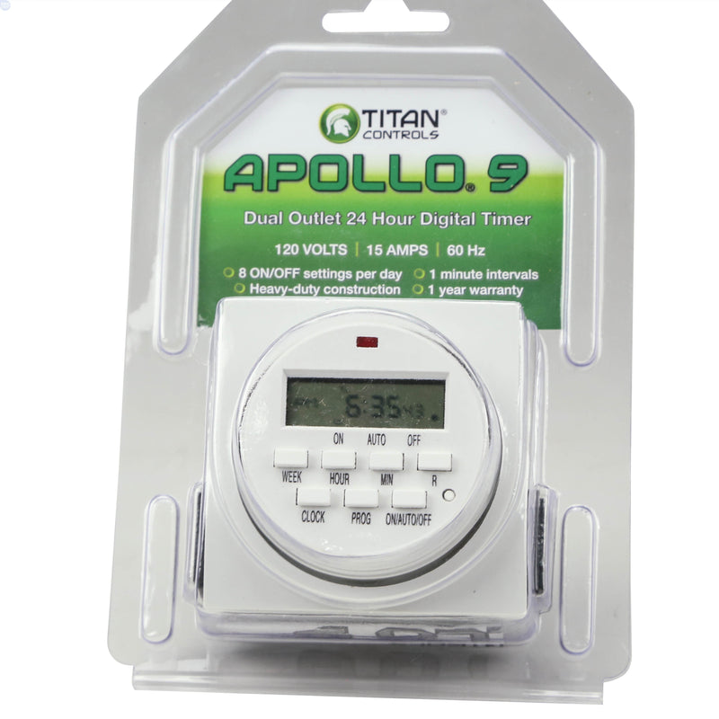 Titan Apollo 9 Digital Timer – Hydro-Lite Hydroponics