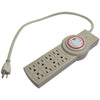 Power Strip 8 Outlet with Timer