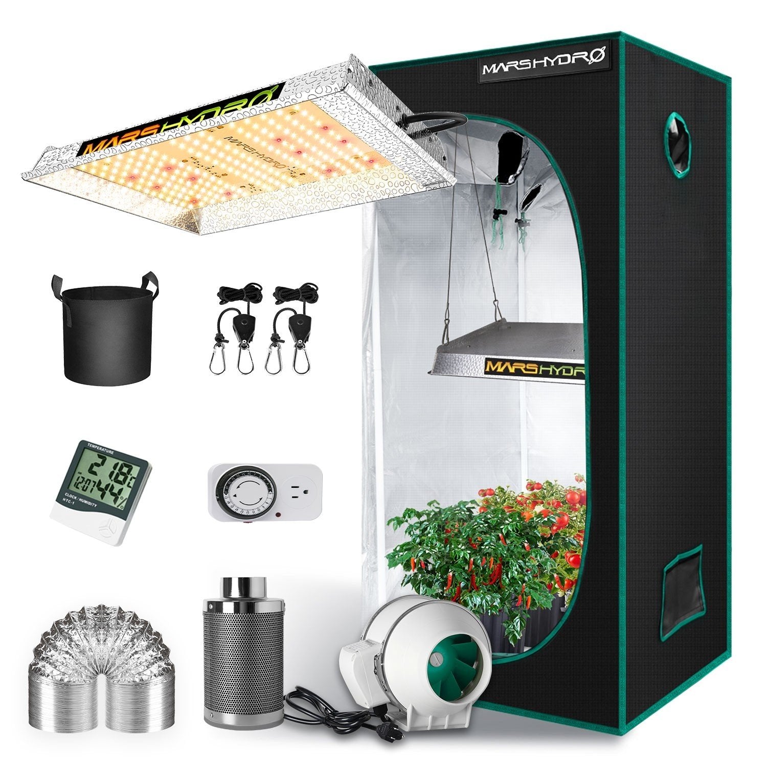 Led grow tent sales